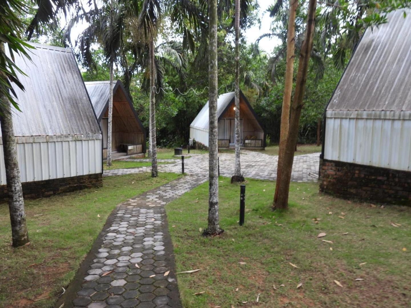 "D'Bamboo Kamp" Desa Wisata Ekang 拉古洼 外观 照片